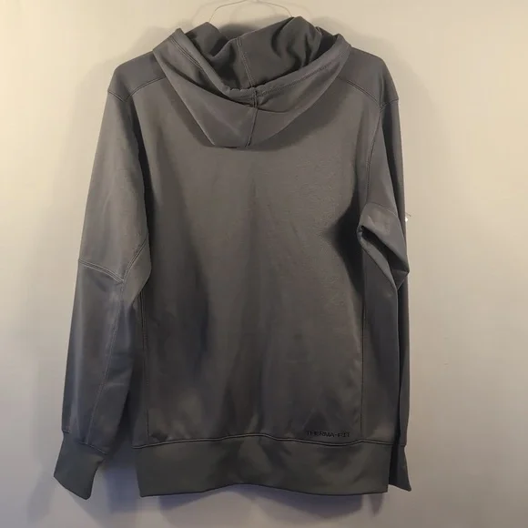 Nike Therma Fit Gray Hoodie Size Medium New with tags - Picture 8 of 11